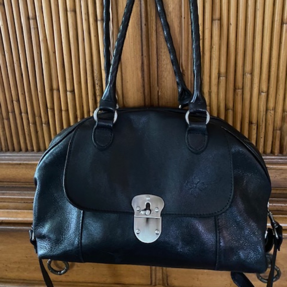 Patricia Nash black leather purse
